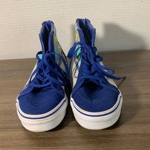 Vans kids high top NWOT sponge bob sneakers size 13.5